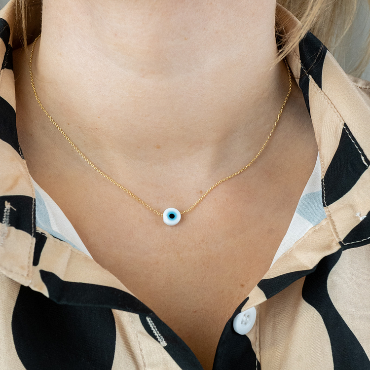 Glanzende Nazar-ketting – Amira
