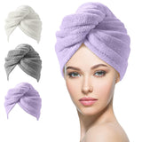 Microvezel Haarhanddoek Wrap – 3-pack