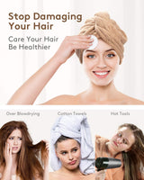 Microvezel Haarhanddoek Wrap – 3-pack