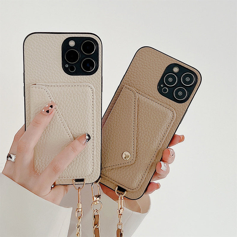 Functionele iPhone-hoes met portemonnee – Celeste