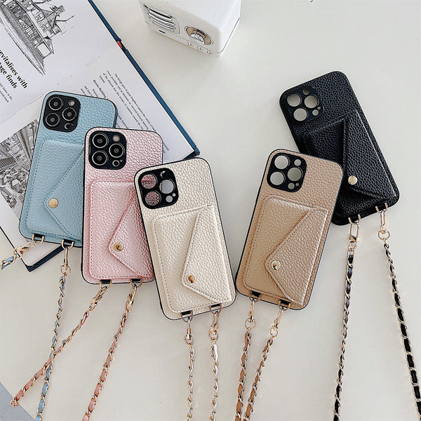 Functionele iPhone-hoes met portemonnee – Celeste
