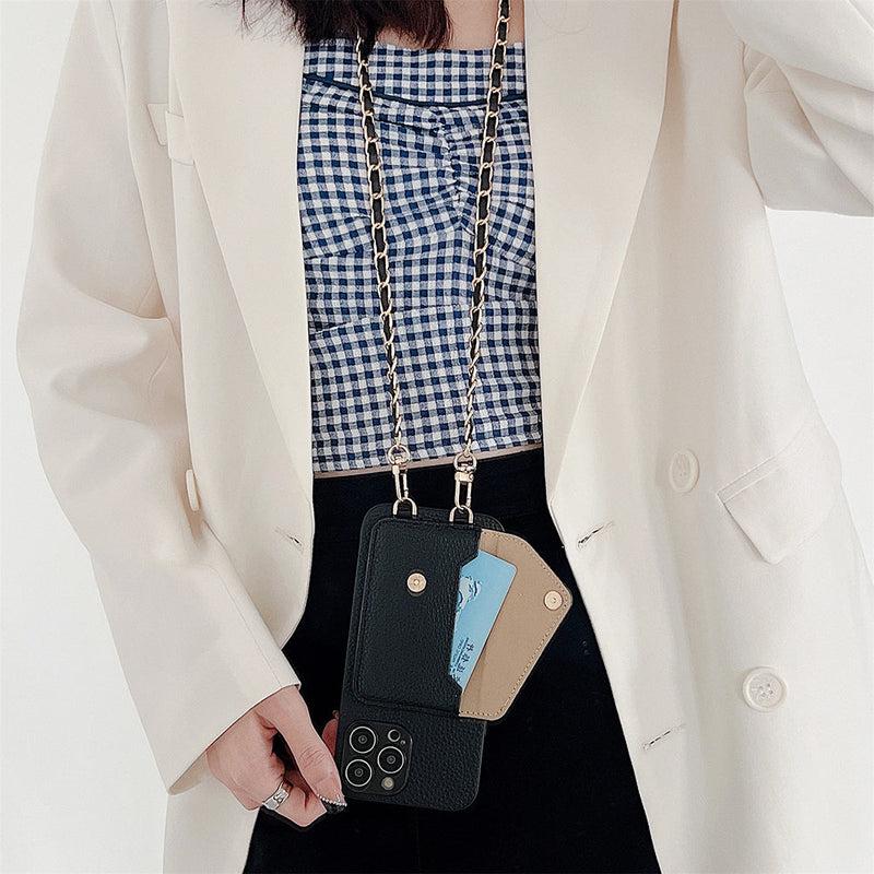 Functionele iPhone-hoes met portemonnee – Celeste