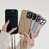 Functionele iPhone-hoes met portemonnee – Celeste