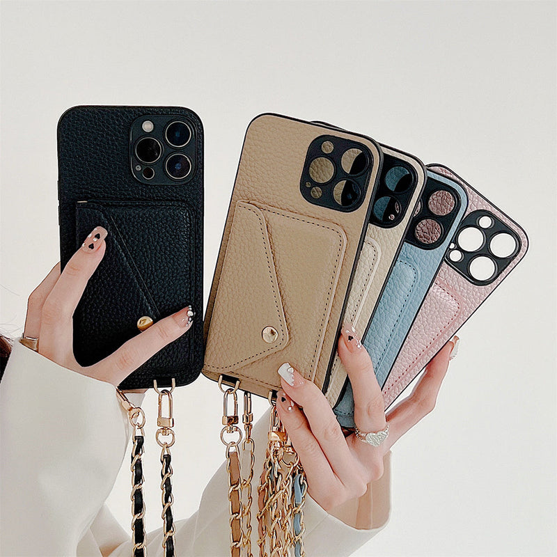 Functionele iPhone-hoes met portemonnee – Celeste