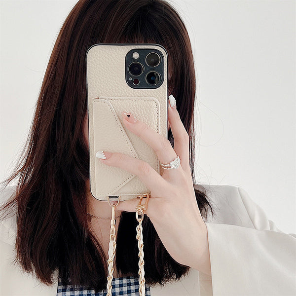 Functionele iPhone-hoes met portemonnee – Celeste