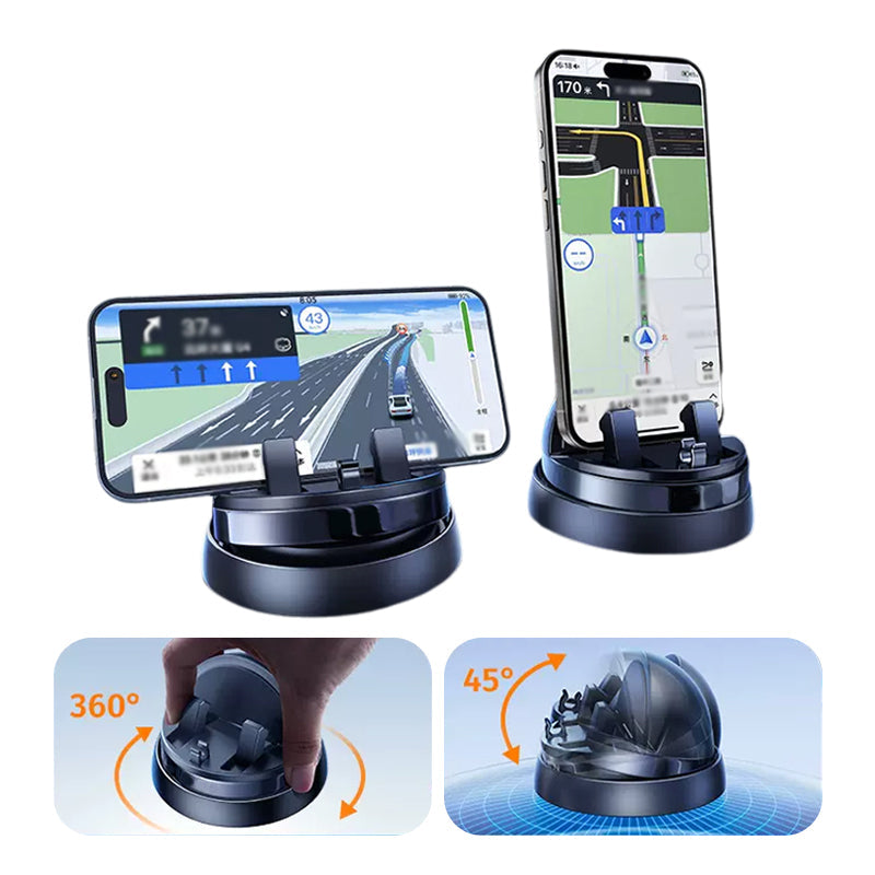 360° Draaibare Telefoonhouder voor de Auto - GripPro