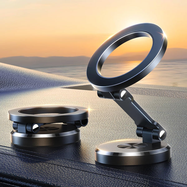360° Vouwbare Magnetische Telefoonhouder voor de Auto - Stabiel & Verstelbaar