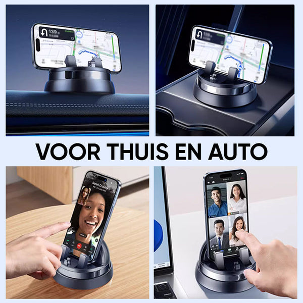 360° Draaibare Telefoonhouder voor de Auto - GripPro