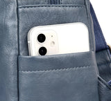 Vintage Leren Dames Rugzak – Isabella