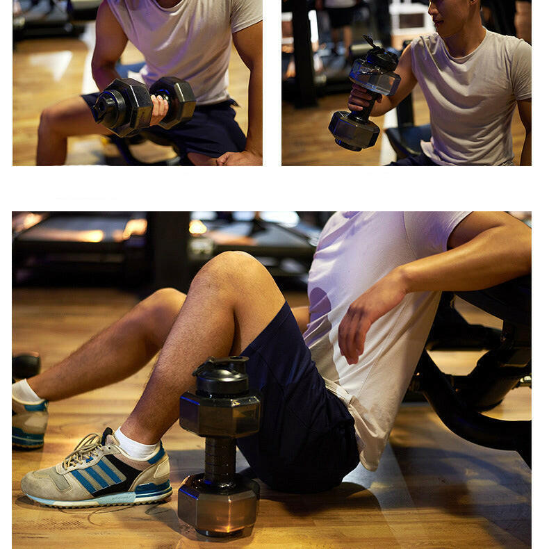 Combineer hydratatie en fitness met de HydraBell, de creatieve sportwaterfles die