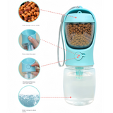 Draagbare Honden Drinkfles & Voedercontainer