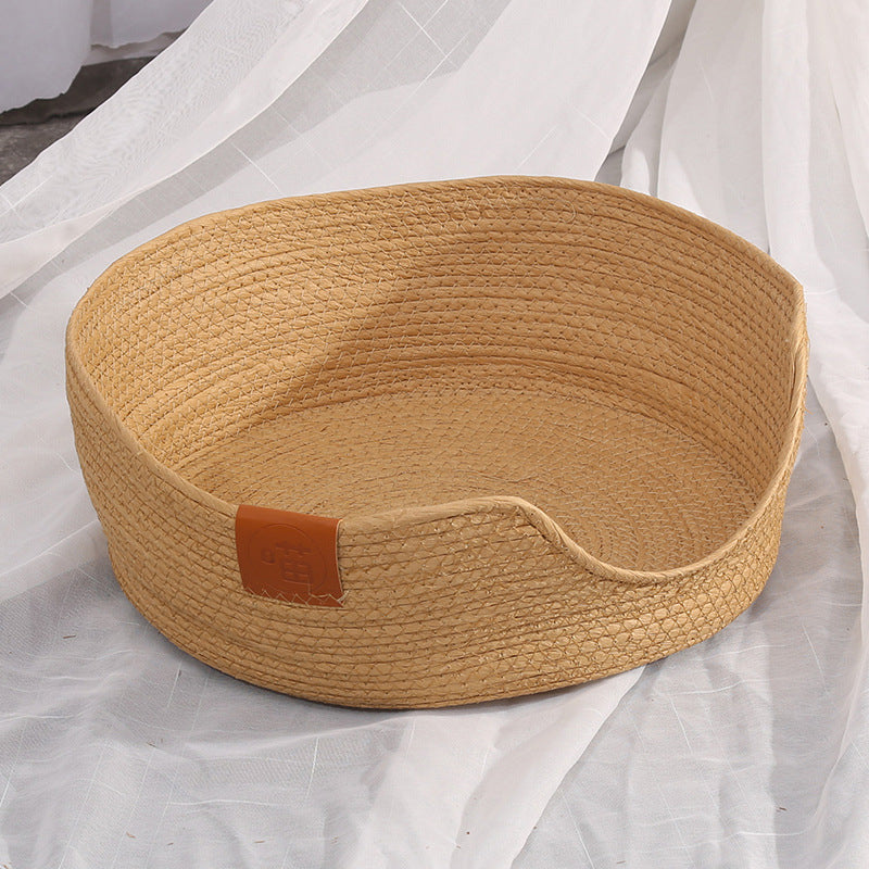 Handgemaakt, comfortabel kattenbed – LuxeSnooze