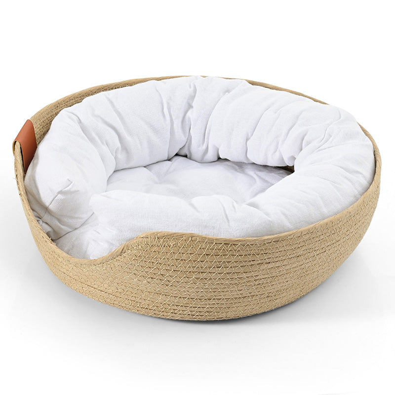 Handgemaakt, comfortabel kattenbed – LuxeSnooze