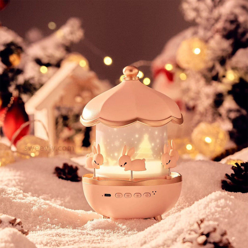 Hello Kitty Sterren Projectorlamp | Muziekdoos Nachtlampje