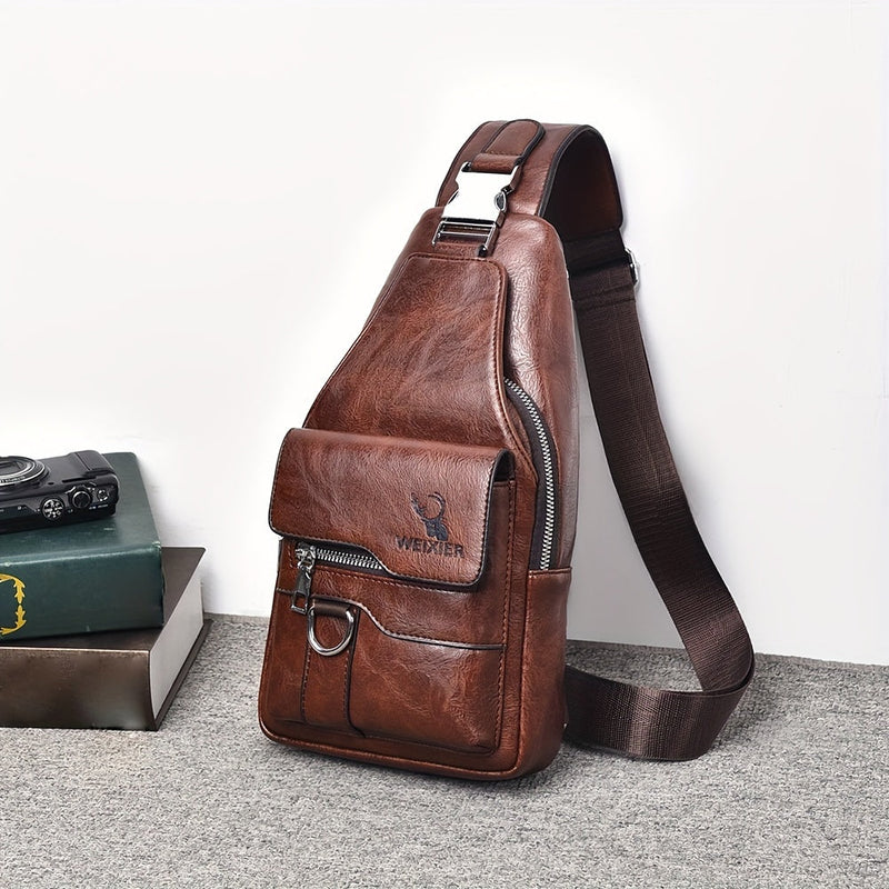 Heren Schoudertas | Slijtvast & Lichtgewicht | Grote Capaciteit