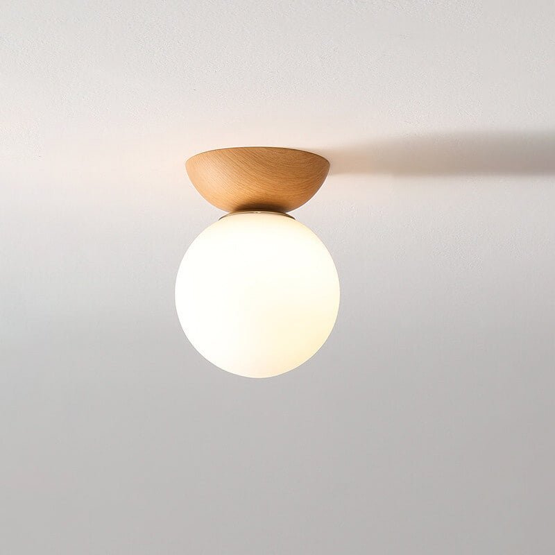 Hikari Plafondlamp – Minimalistisch Japans Design met LED & Hout