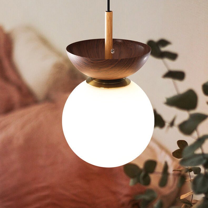 Hikari Plafondlamp – Minimalistisch Japans Design met LED & Hout