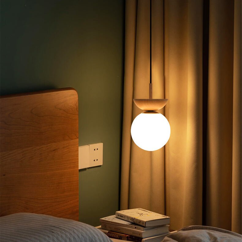 Hikari Plafondlamp – Minimalistisch Japans Design met LED & Hout