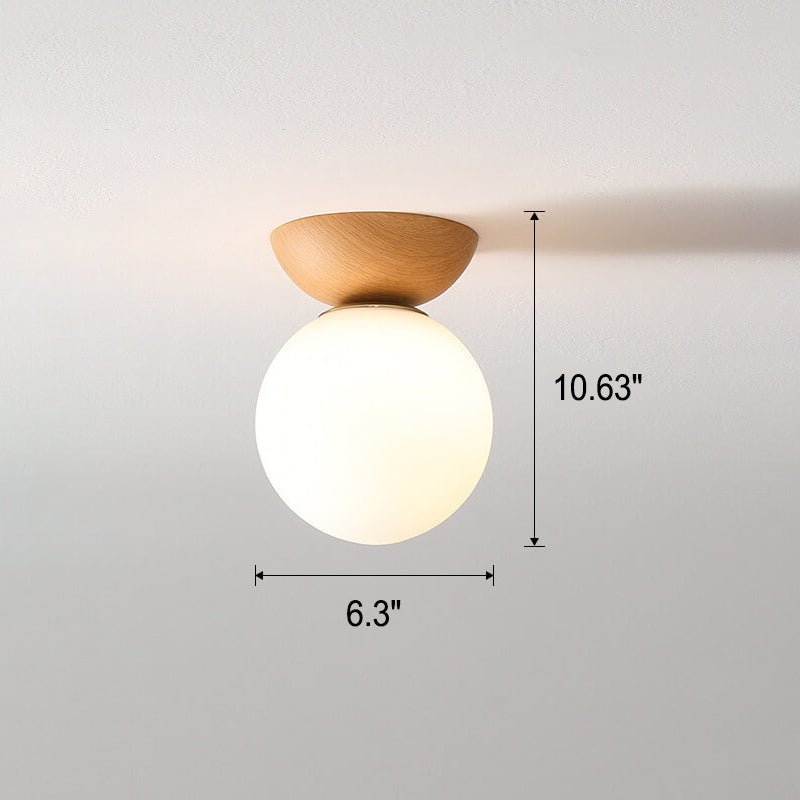 Hikari Plafondlamp – Minimalistisch Japans Design met LED & Hout