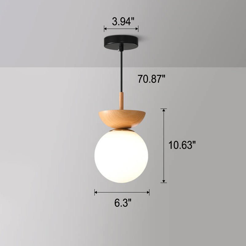 Hikari Plafondlamp – Minimalistisch Japans Design met LED & Hout