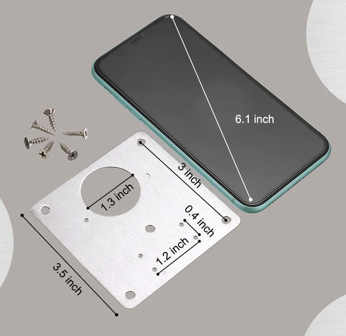 Scharniermontageplaten voor kastdeuren – Fixon