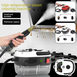 2500W Hoge Druk Stoomreiniger – 6 Niveaus voor Thuis & Keuken