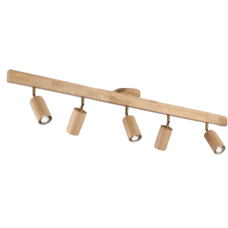 Verstelbare Plafondspot van Hout – EcoLux
