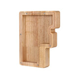 Houten Alfabet Spaarvarken - LetterSaver