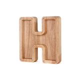 Houten Alfabet Spaarvarken - LetterSaver