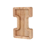 Houten Alfabet Spaarvarken - LetterSaver