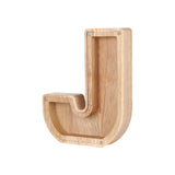 Houten Alfabet Spaarvarken - LetterSaver