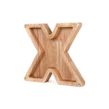 Houten Alfabet Spaarvarken - LetterSaver