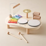 Houten Baby Muziekset - Creativiteit en Ontwikkeling