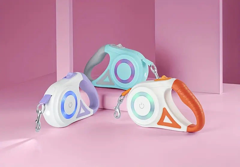 Gloeiende Hondenriem met Zaklamp – GlowGuard