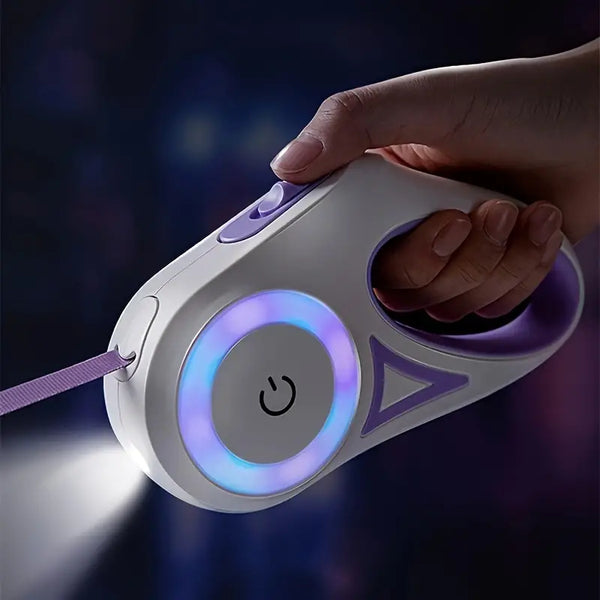 Gloeiende Hondenriem met Zaklamp – GlowGuard