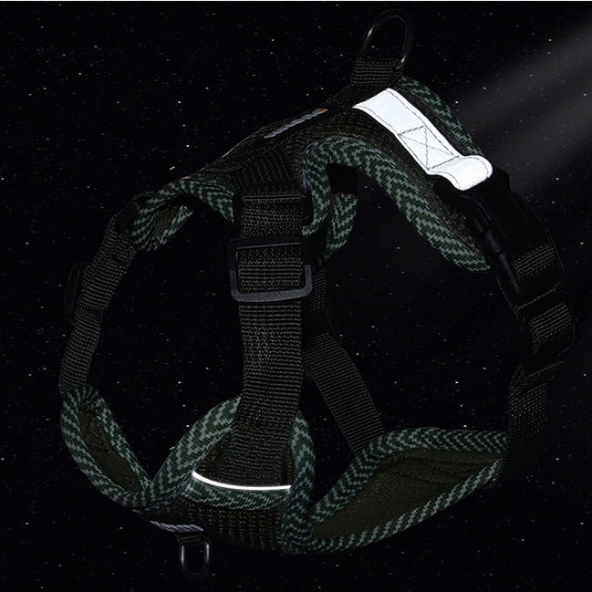 Reflecterend Harnas- en Lijnset voor Kleine Honden - AirFlex