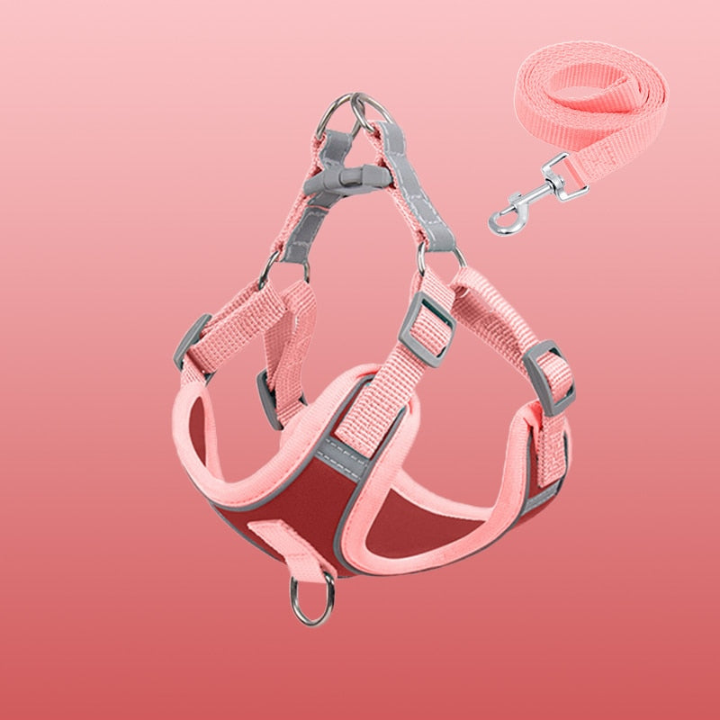 Reflecterend Puppy Harnas - BrightPaw