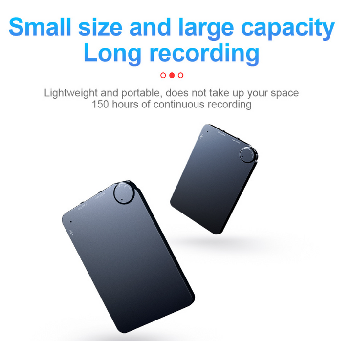 Mini Spraakgestuurde Opnameapparaat - EchoNote