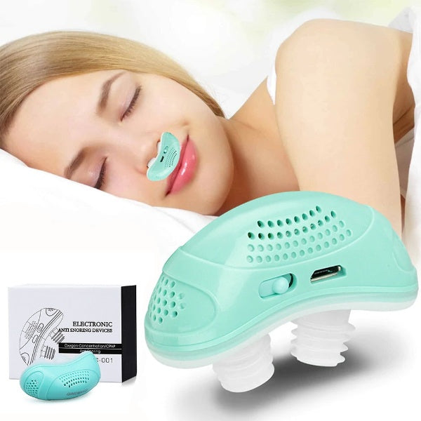 BreatheEase Micro CPAP Slaapapneu-apparaat – Compact Anti-Snurkapparaat voor Betere Nachtrust