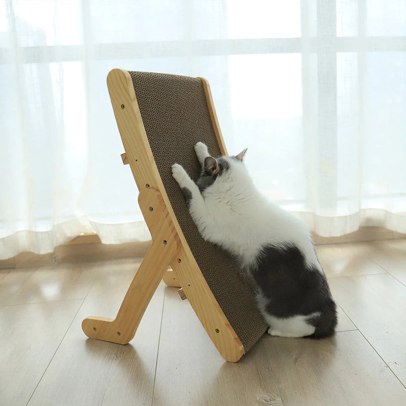 De 3-in-1 Krabpaal en Ligstoel voor Katten – ClawLounge