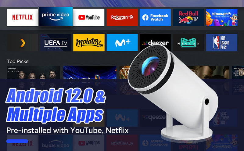 Draagbare Smart Beamer – VisionCast 130X