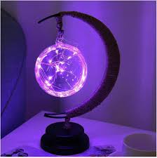 Betoverde Maanslamp – Zachte LED Maanlicht voor een Dromerige Sfeer