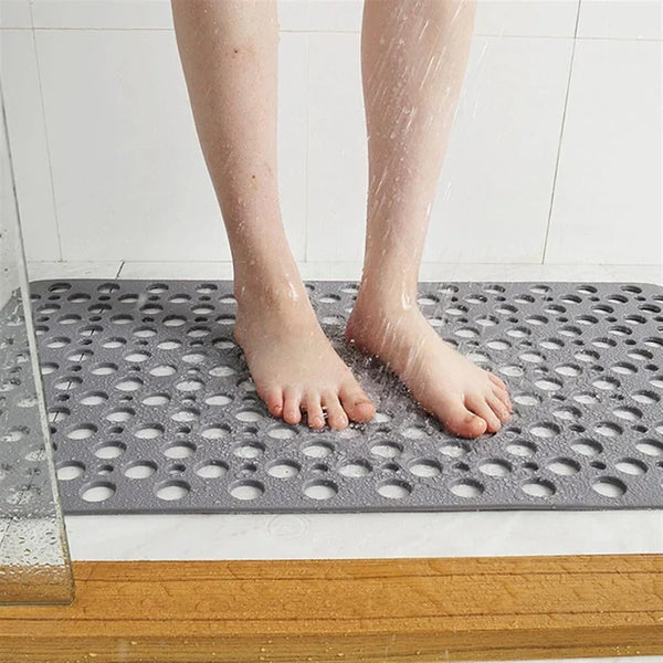 Antislip Douchemat – Schimmelbestendige Badmat met Zuignappen & Sneldrogende Gaten