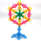 Creatieve Sneeuwvlok Bouwstenen voor Kinderen – Stimuleert Fantasie & Motoriek