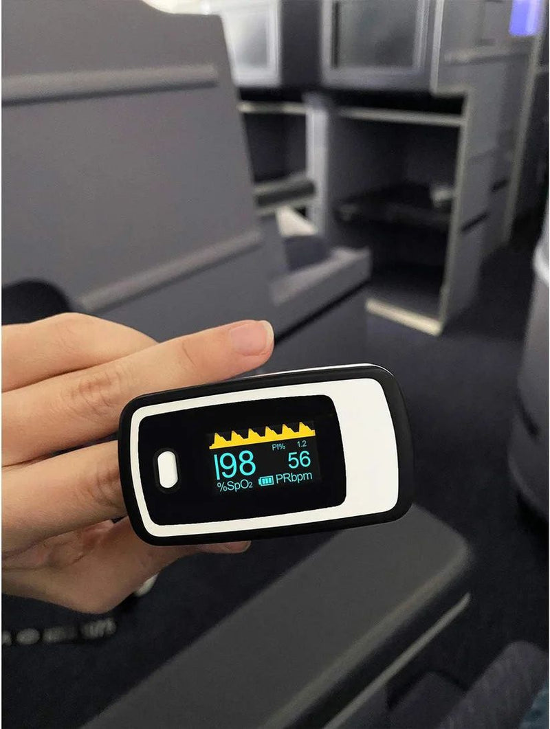 Niet-invasieve vinger-oximeter met LED-display – PrecisionPulse