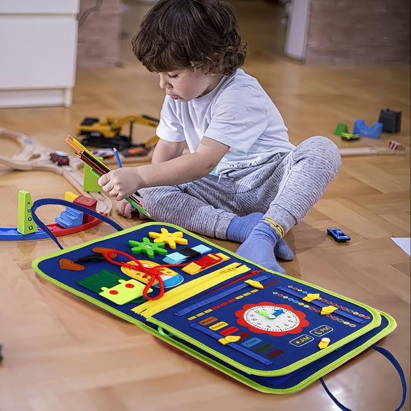25-in-1 Drukpaneel - Educatief Sensorisch Speelgoed Peuters