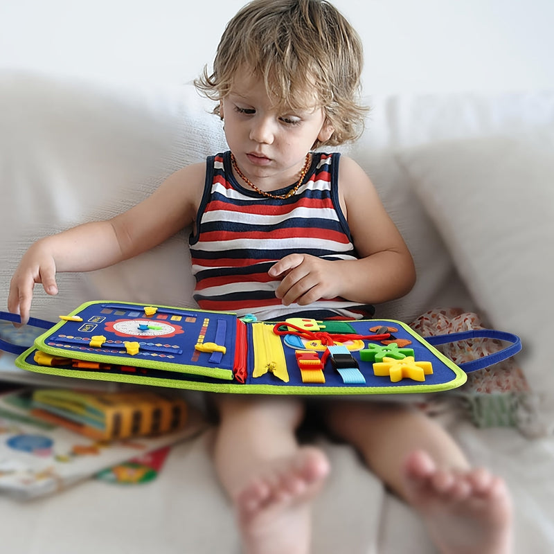25-in-1 Drukpaneel - Educatief Sensorisch Speelgoed Peuters