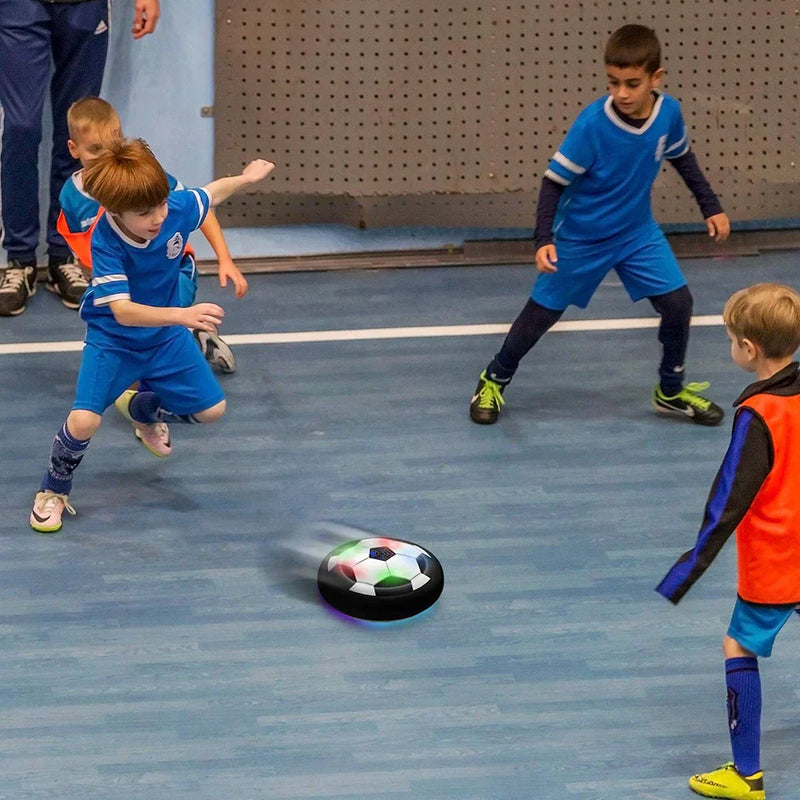 Zwevende Voetbal met LED & Muziek - Interactief Sport Speelgoed