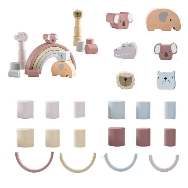 Montessori Houten Speelset – Buildoro