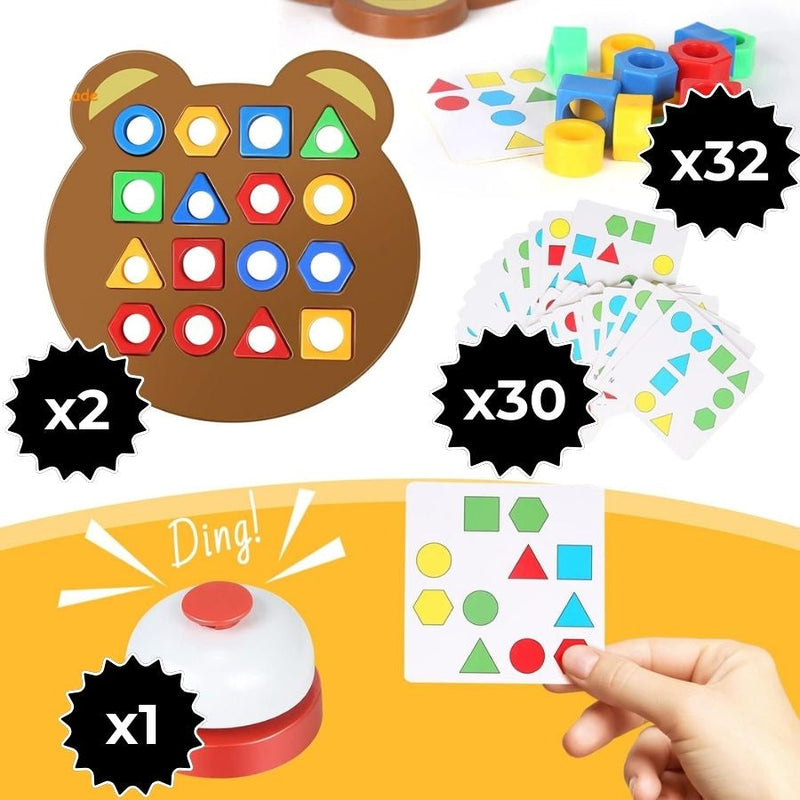 Vormen- en kleurenpuzzel voor kinderen - ShapeMatch